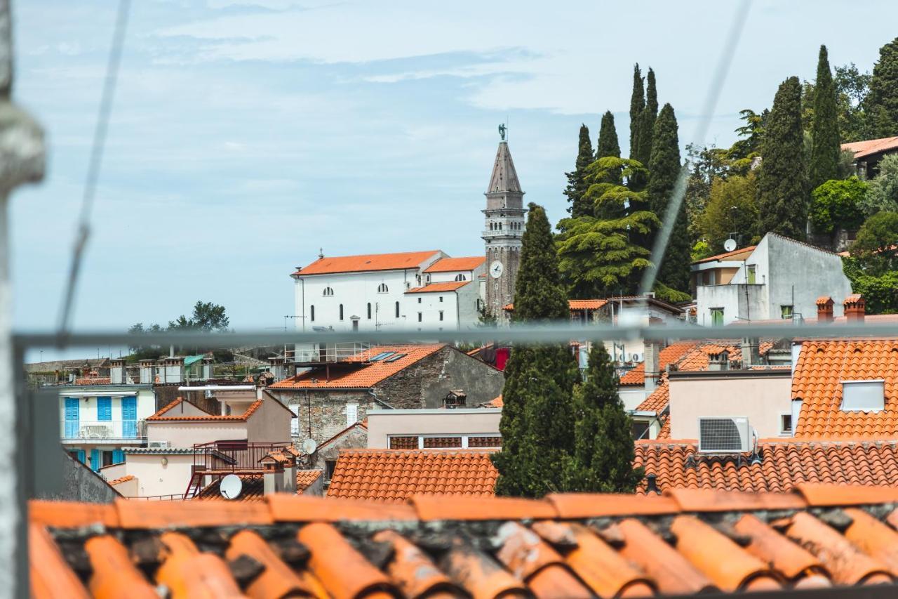 Kat-Y Terrace With Excellent View Apartment Piran Bagian luar foto