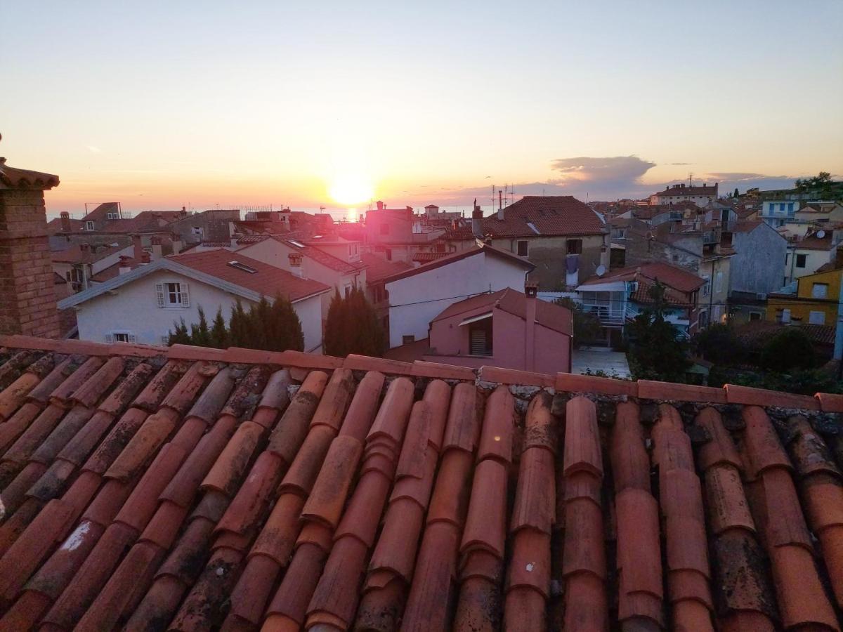 Kat-Y Terrace With Excellent View Apartment Piran Bagian luar foto